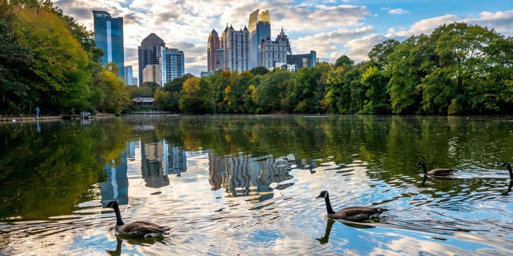 Angelic Central Midtown Home One Block From Piedmont Park Atlanta Bagian luar foto